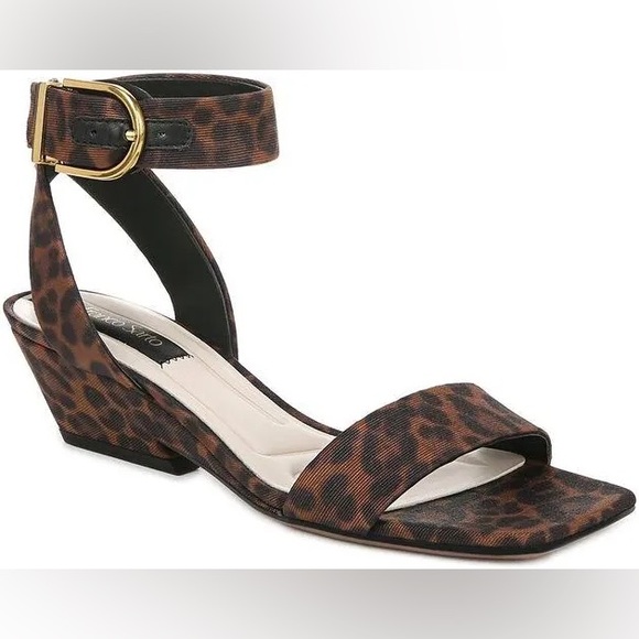 Franco Sarto Women's Savini Dress Sandal - Tan Leopard Print (10) - Picture 1 of 9